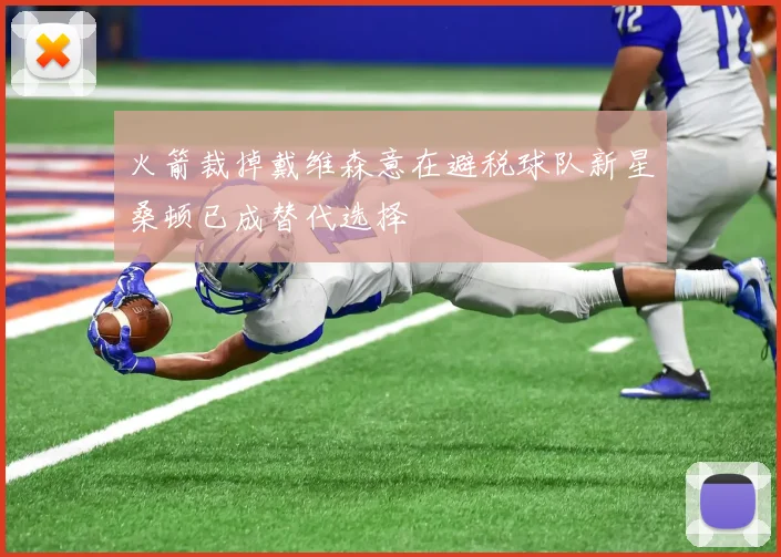 火箭裁掉戴维森意在避税球队新星桑顿已成替代选择